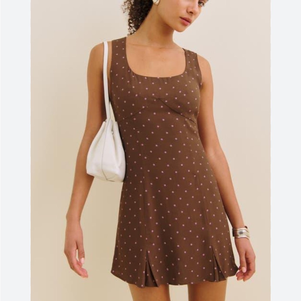 Reformation X Devon Lee Carlson Cher Sleeveless Minidress, sz 2, NWT